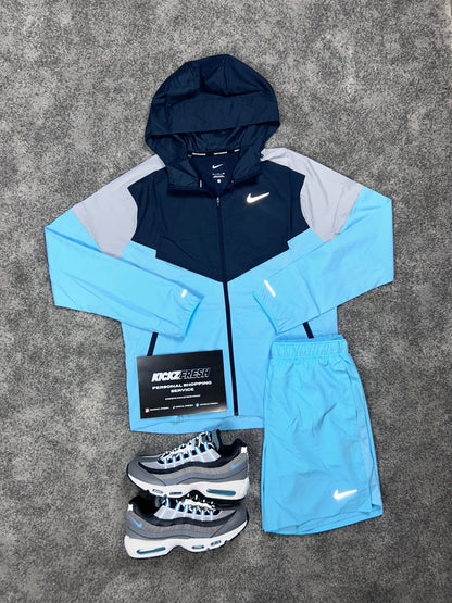 Nike Aquarius Navy Blue Windrunner Mens Set