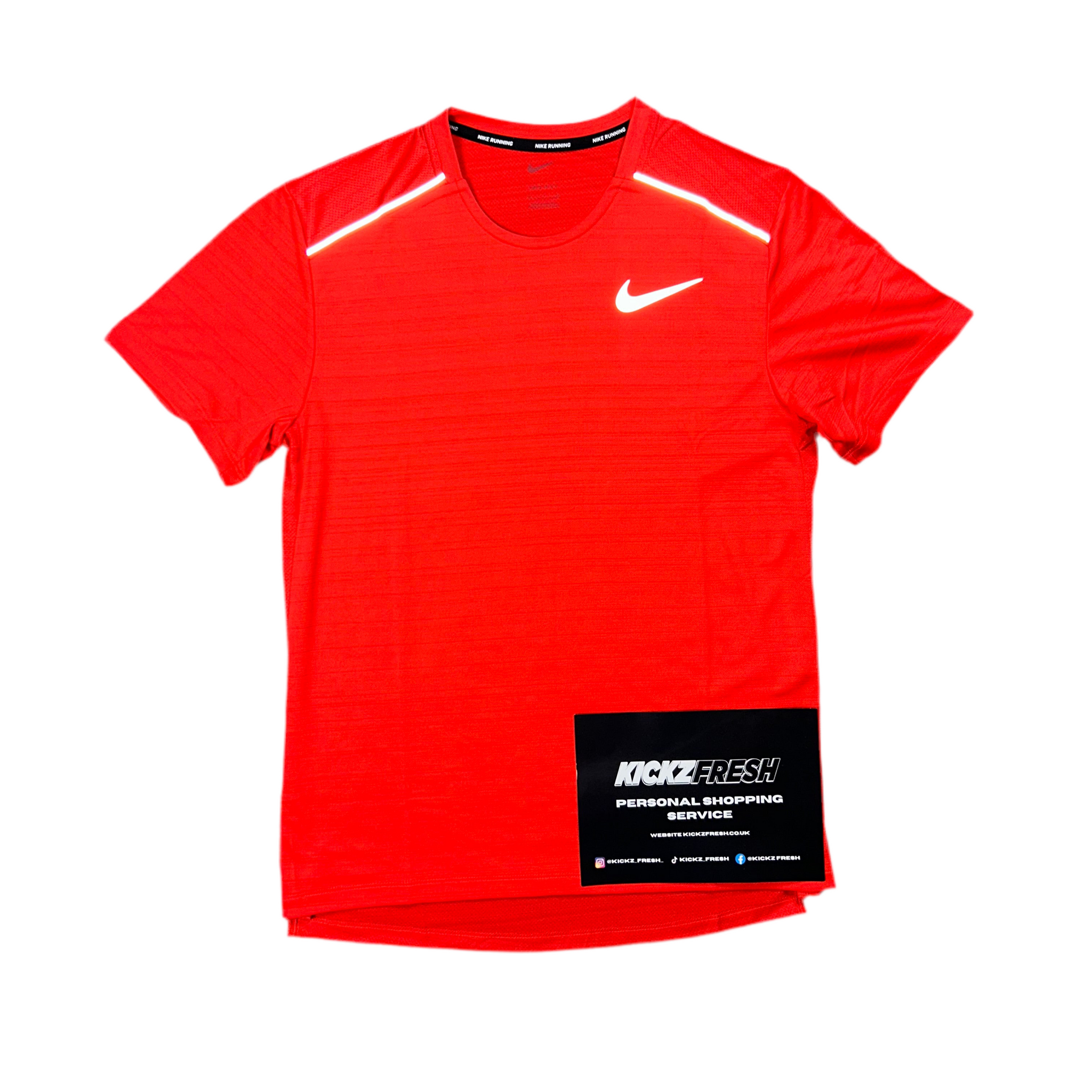 Nike Miler Tee Og Crimson Red